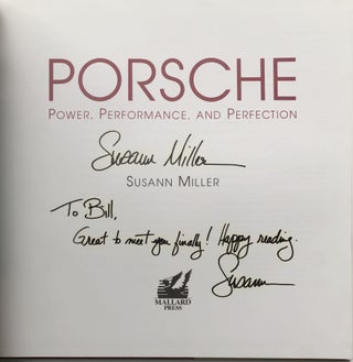 Porsche: Power, Performance, and Perfection - inscribed