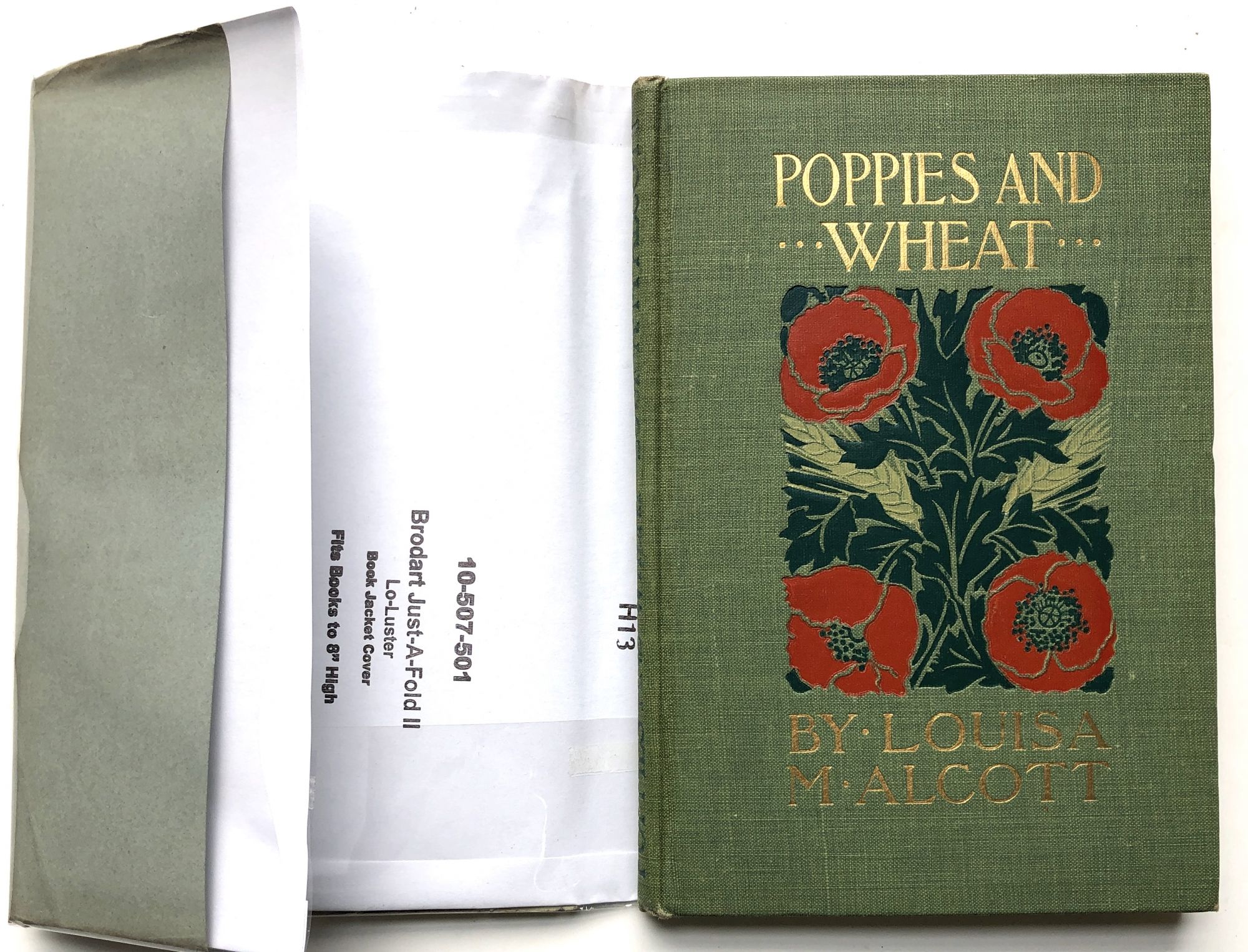 Poppies and Wheat 1900, in dust jacket