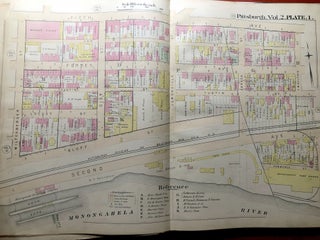 Atlas of the City of Pittsburgh, Vol. 2, comprising the 12th, 13th, & 14th Wards (1889)