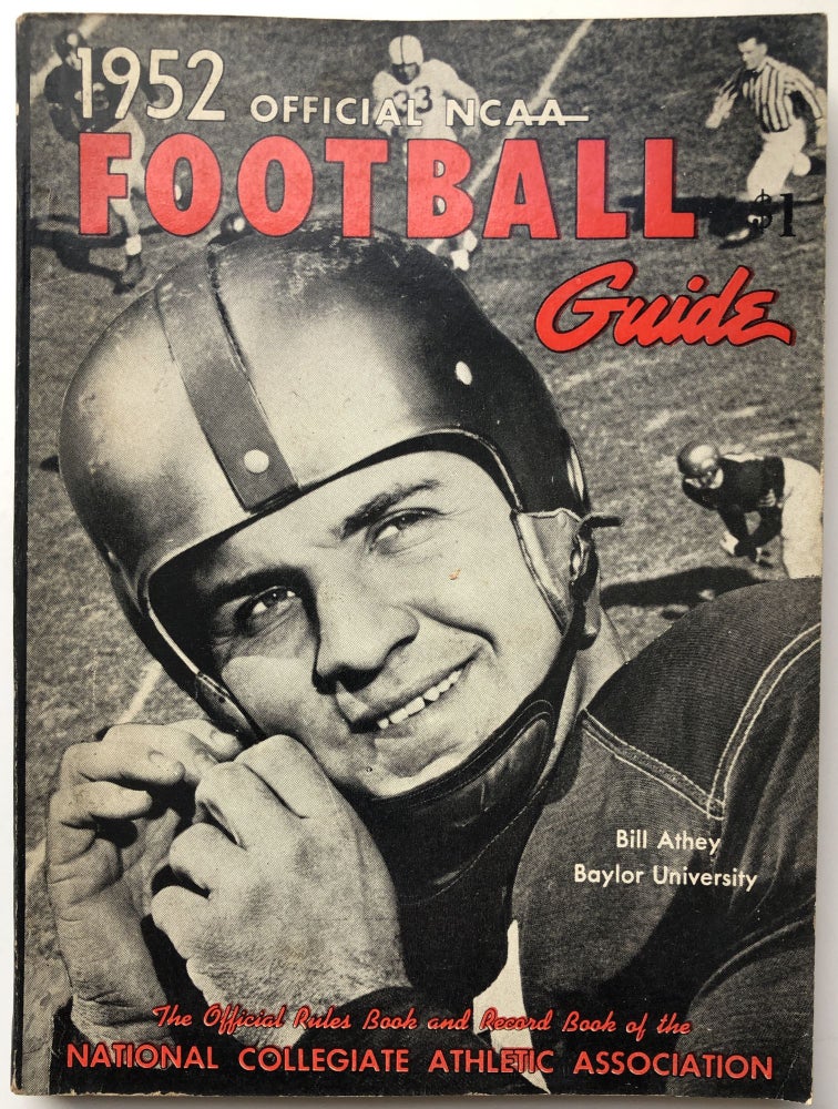 Item #H10339 Official National Collegiate Athletic Association (NCAA) Football Guide 1952