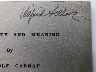 Testability and Meaning - Wilfrid Sellars copy