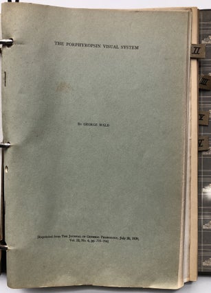 Item #H10373 Collected Papers, Vol. II, 1934-1942, Visual Systems, Vitamin A, Physiology of...