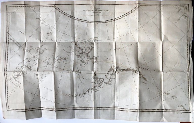 Item #H10378 Chart of the NW Coast of America and NE Coast of Asia Explored in the Years 1778 & 1779. James Cook.