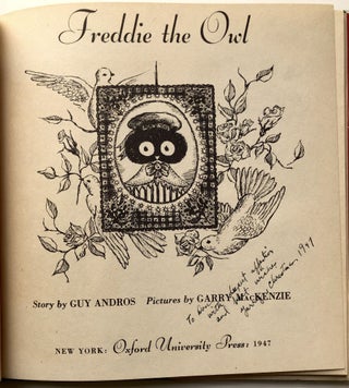 Freddie the Owl - inscribed by Mackenzie