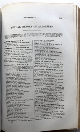 Martindale's United States Law Directory for 1874