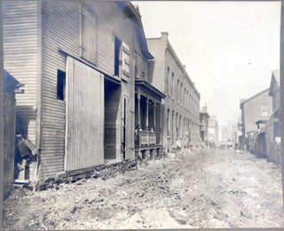 3 8 x 10 photos of Apple Alley near E. Grant Ave, Duquesne PA ca. 1900