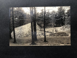 1930 Photo and postcard album documenting trip from Pittsburgh along Lincoln Highway (Rt. 30) to Atlantic City, NYC, Lake George