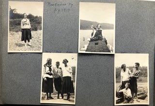 1914-1929 photo album of Mary Leopold, Pittsburgh: Chatham College (Pennsylvania College for Women), Rockmere near Oil City, Chautauqua, Seneca Falls NY, Lakeside Ohio, Havana Cuba, Panama, St. Lawrence River, Sagenay, Ausable Chasm NY
