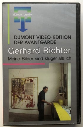 Item #H10553 Gerhard Richter, Meine Bilder sind klüger als ich. Viktoria von Flemming, Gerhard...