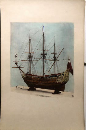 Ship-Models, An Excerpt of 77 Plates of which Eight are Hand Coloured