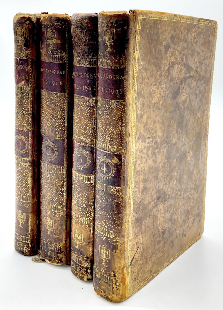 Item #H10975 Botanographie Belgique, seconde edition, 4 volumes, illustrated. Francois-Joseph Lestiboudois.