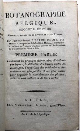 Botanographie Belgique, seconde edition, 4 volumes, illustrated