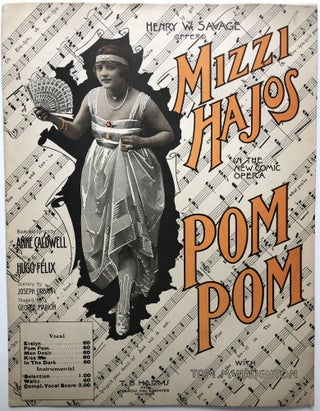 Item #H10986 Sheet music, Pom-Pom (1916). Hugo Felix