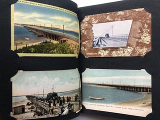 1910s postcard album of Hampton NH and Hampton Beach
