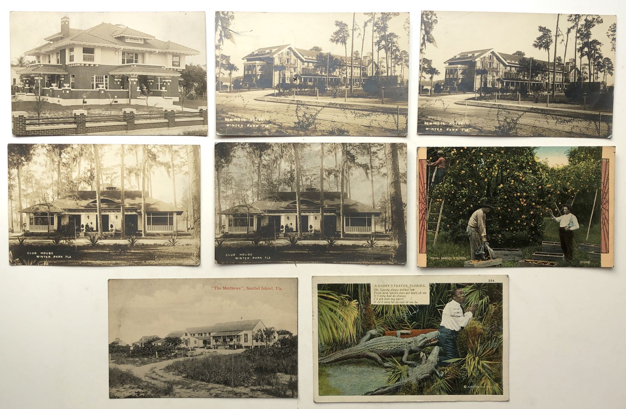 Vintage Postcards of Winter Park, Florida