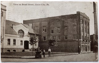 11 1910s postcards of NW Pennsylvania: New Castle, Mercer, Grove City, Franklin, Oil Country
