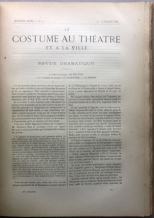 Le Costume au Theatre et al la Ville, 1886-1890