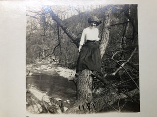 12 Ca. 1900s Real Photo Postcards RPPCs of Women Alone