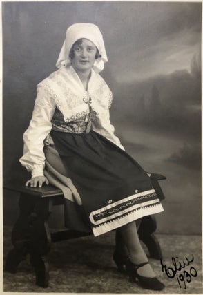 12 Ca. 1900s Real Photo Postcards RPPCs of Women Alone