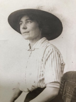 12 Ca. 1900s Real Photo Postcards RPPCs of Women Alone
