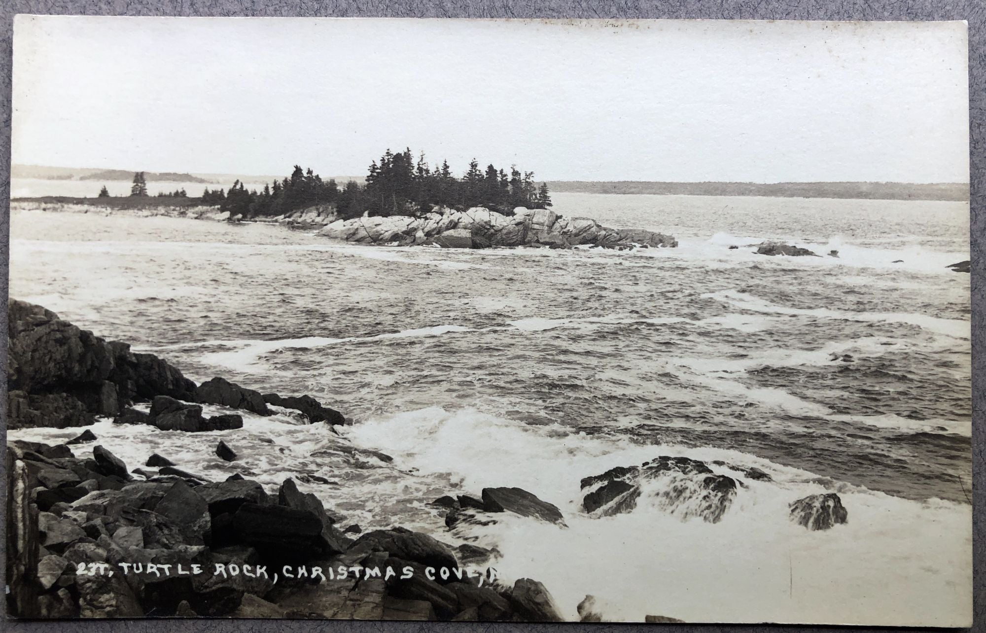 8 early 1900s Real Photo Postcards: Christmas Cove, Maine Rutherford  Island, South Bristol on Common Crow Books