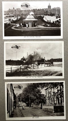 Item #H11310 3 1911 Real Photo Postcards: Morecambe, England