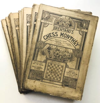 Brentano's Chess Monthly, Vol. 1 no. 1 May 1881 - Vol. 2 nos. 3-4 August-September 1882 - all in. H. C. Allen, J.