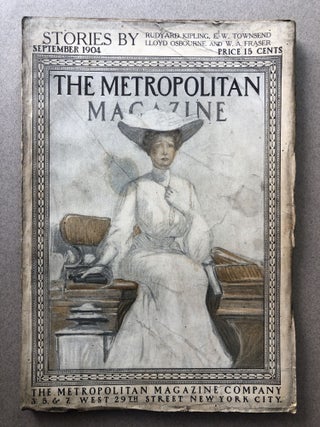 Item #H11516 The Metropolitan Magazine, September 1904. Lloyd Osbourne Rudyard Kipling, Max Beerbohm