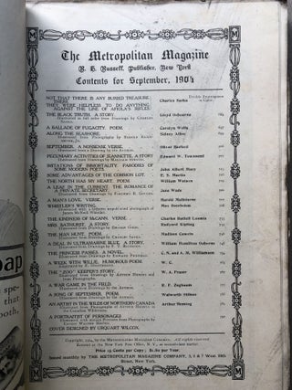 The Metropolitan Magazine, September 1904