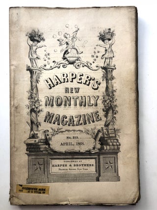 Item #H11726 Harper's New Monthly Magazine, April, 1868. at al E. G. Squier
