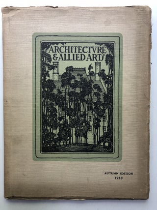 Item #H11767 Architecture & Allied Arts, Autumn 1930