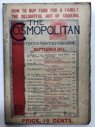 Item #H11828 The Cosmopolitan, an Illustrated Monthly Magazine, September 1899. Anna Leach...