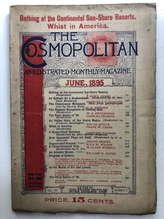 Item #H11870 The Cosmopolitan, an Illustrated Monthly Magazine, June 1895. W. Clark Russell...