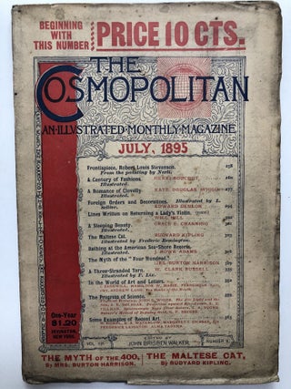 Item #H11890 The Cosmopolitan, an Illustrated Monthly Magazine, July 1895. Rudyard Kipling Kate...