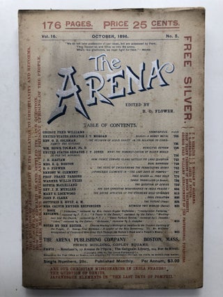 Item #H11979 The Arena, October 1896. Benjamin O. Flower, Frank Parsons, ed. Mrs. E. Q. Norton