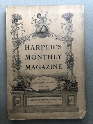 Item #H12023 Harper's Monthly Magazine, June 1908. Vilhjalmr Stefansson Howard Pyle frontispiece,...