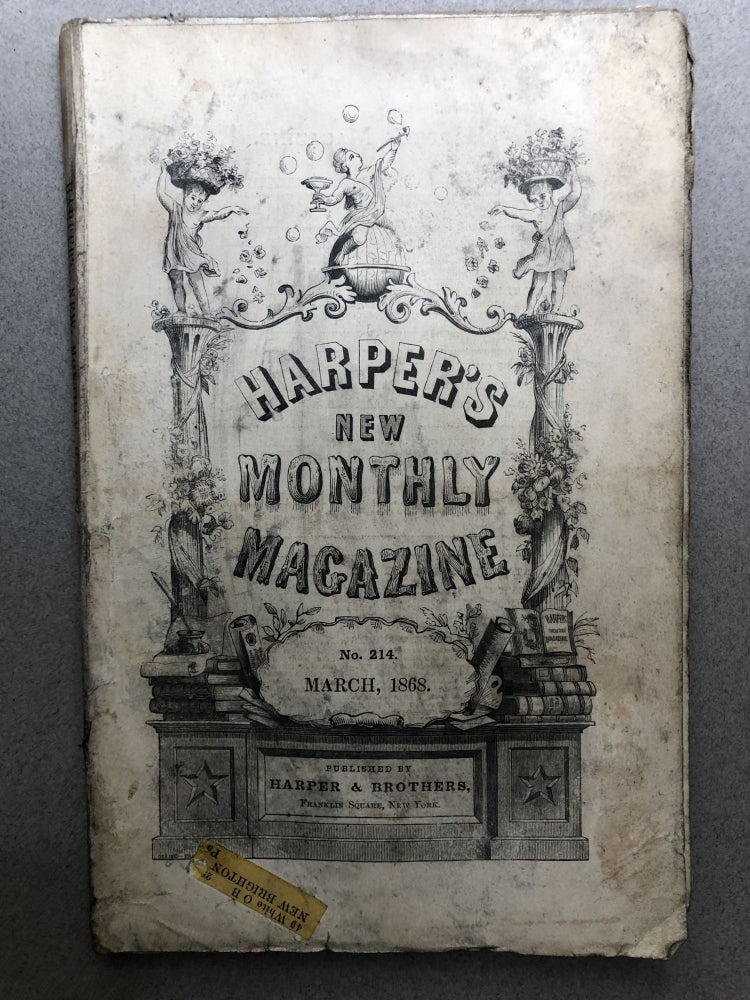 Item #H12035 Harper's New Monthly Magazine, No. 214, March 1868