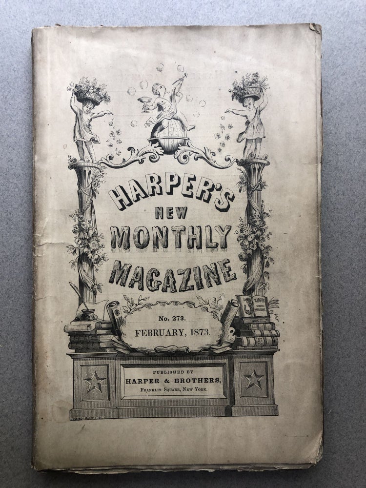 Item #H12044 Harper's New Monthly Magazine, No. 273, February 1873. Henry Draper R. H. Horne, Wilkie Collins.