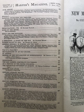 Harper's New Monthly Magazine, No. 278, July 1873