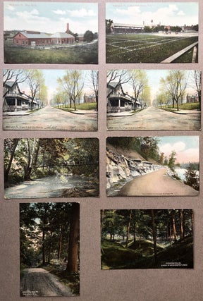 Item #H12093 8 1910 postcards of Washington, PA and nearby