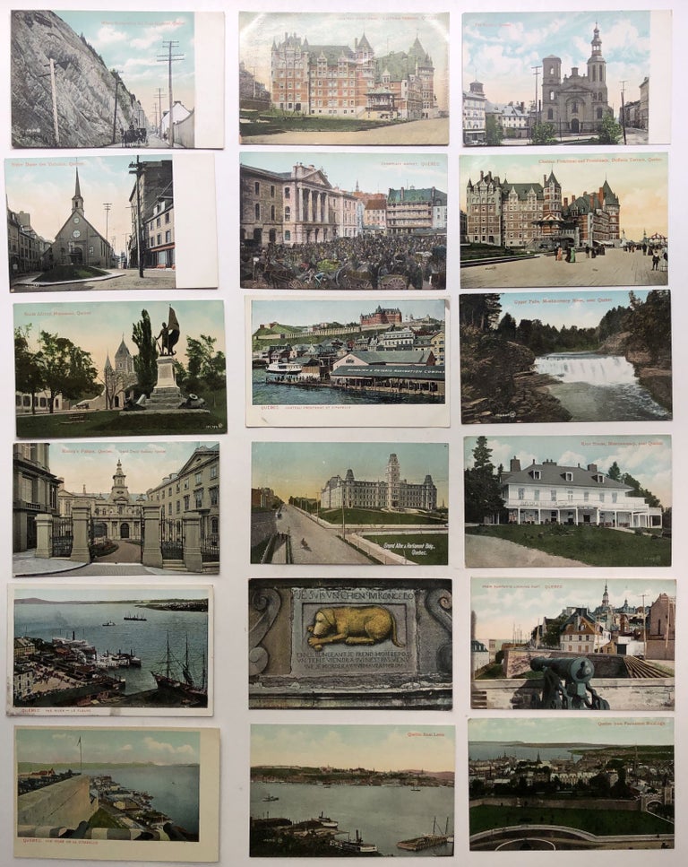 Item #H12096 26 ca. 1900s postcards of Quebec Canada