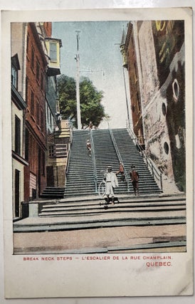 26 ca. 1900s postcards of Quebec Canada