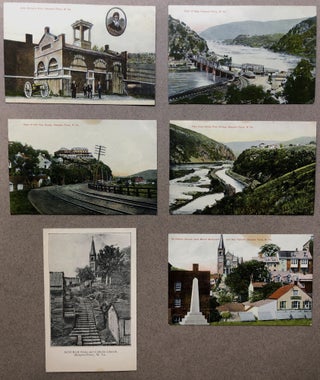 Item #H12097 6 Ca. 1900s postcards of Harpers Ferry, West Virginia