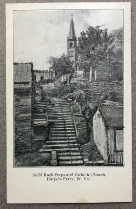 6 Ca. 1900s postcards of Harpers Ferry, West Virginia