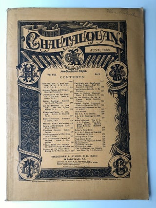 Item #H12242 The Chautauquan, June 1888. Theodore L. Flood, John H. Vincent, ed. Lyman Abbott