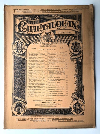 Item #H12252 The Chautauquan, June 1889. Theodore L. Flood, Russell Sturgis, Mrs. Carl Barus, ed....
