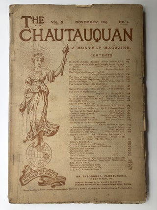 Item #H12255 The Chautauquan, November 1889. Theodore L. Flood, Harriet Prescott Spofford, ed. A....