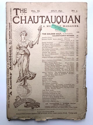 Item #H12263 The Chautauquan, July 1890. Theodore L. Flood, Felicia Hillel, ed. Hjalmar Hjorth...