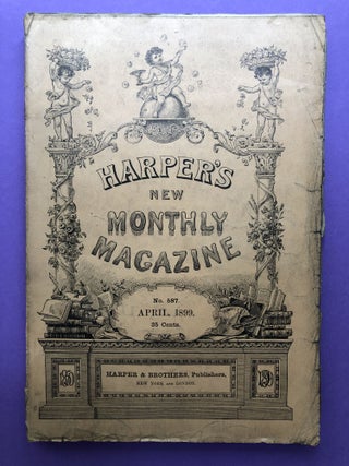 Item #H12276 Harper's New Monthly Magazine, April 1899. Russell Sturgis Henry Cabot Lodge