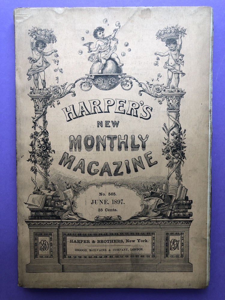Item #H12282 Harper's New Monthly Magazine, June 1897. George Du Maurier Frank R. Stockton.
